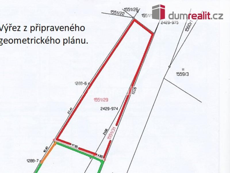 Prodej, pozemek, stavební parcela, ul. Branka, Trhové Sviny