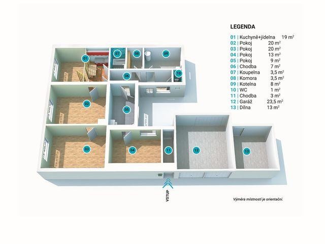 Prodej rodinného domu 200 m2, pozemek 318m2, Vysoké Popovice